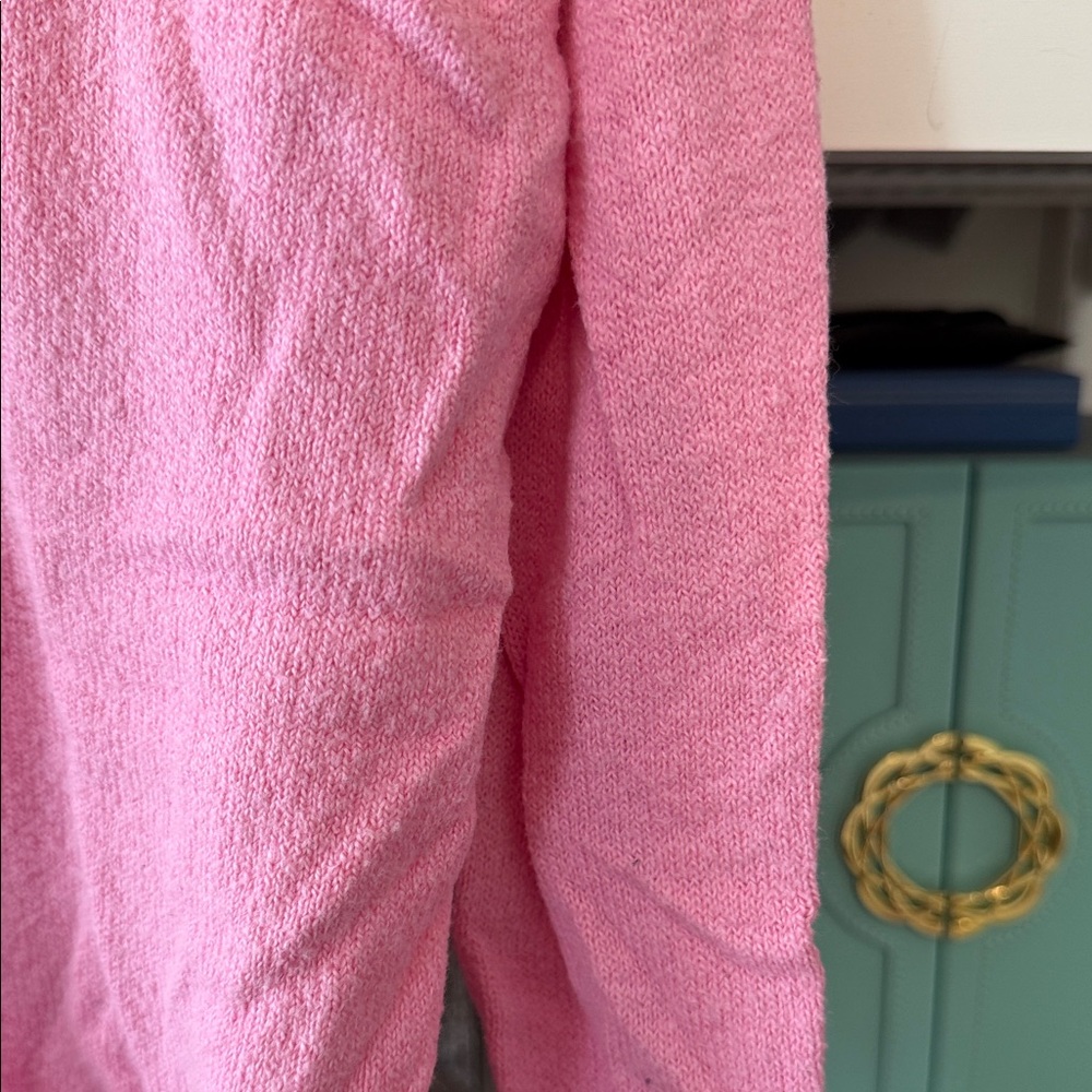 Pink Button-Up Cardigan - Picture 7 of 9
